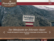 Tablet Screenshot of furtschaglhaus.com